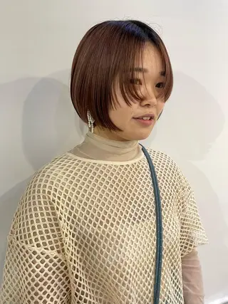 ショート silo所属・silo MOKA 顔周りカット🦦のヘアスタイル