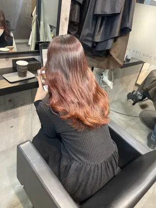 ロング カラー 🈳が出た時のみ予約 解放🉐谷口克也のヘアスタイル