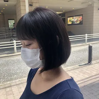 ショート ノツコウダイ /ぱつっとボブのヘアスタイル