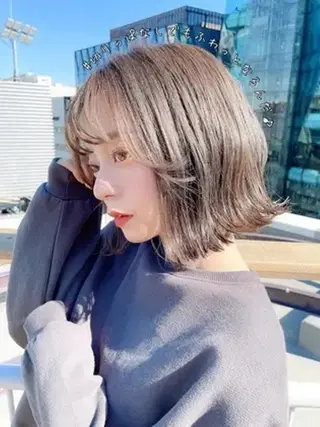 カラー 愛され🤍秋髪レイヤ ー🤍池袋SHEのヘアスタイル