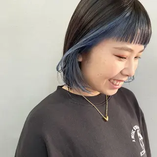 ショート miyu ハイトーン/レイヤーのヘアスタイル