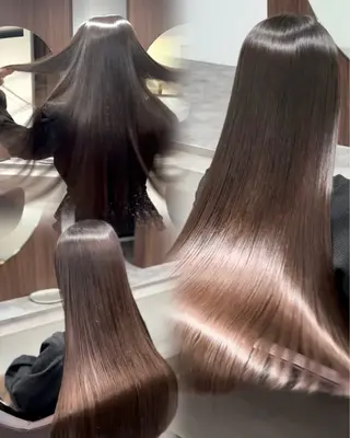 ロング タナカ レイヤのヘアスタイル