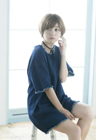 ショート Alushe艶髪・ 髪質改善のヘアスタイル