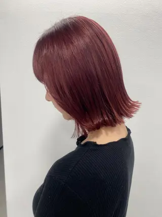 ミディアム カラー ✴︎ヒラガカナ✴︎ ECLAT HAIRのヘアスタイル