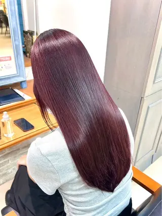 ロング 透明感カラー/まつ毛 パーマ/のの🍒のマツエク・マツパデザイン