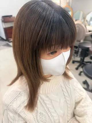 ロング Eclat【エクラ】所属・三上 莉里のヘアスタイル