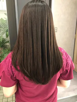 ロング カラー 天野 涼のヘアスタイル