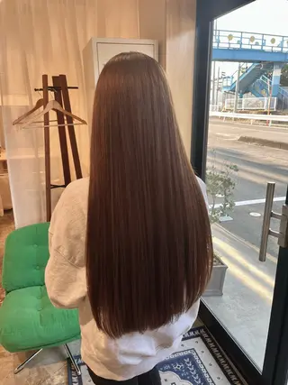 ロング カラー Time is mummy所属・Time is mummyのヘアスタイル