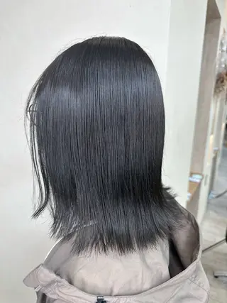 ミディアム カラー 髪質改善/レイヤー/ 艶髪🎀ayaneのヘアスタイル