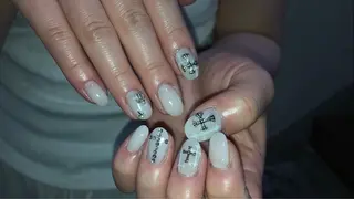 ネイル kana/モード ・グランジ⛓🎼のネイルデザイン