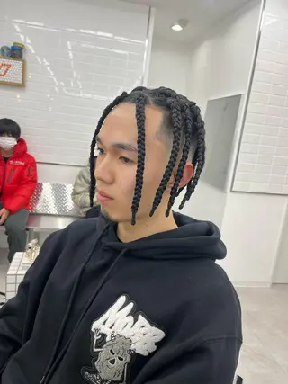 ロング Damdee ガッチャのヘアスタイル