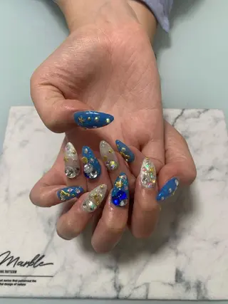 ネイル 🌙🫧CHARME (RUKA)🦋🫧のネイルデザイン