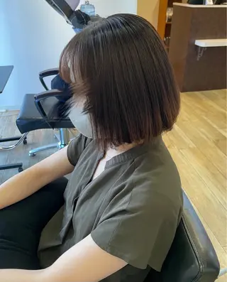 ショート アミーベル🧸🧡 井口店✂️しおりのヘアスタイル