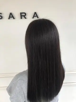 ロング 野田 カレンのヘアスタイル