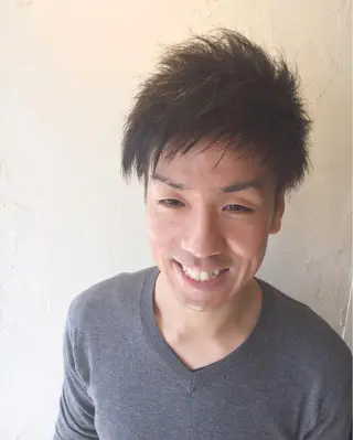 ショート メンズ LoRE hair 四条河原町 西尾友里のヘアスタイル