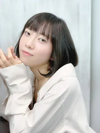 ミディアム 石沢 知康のヘアスタイル