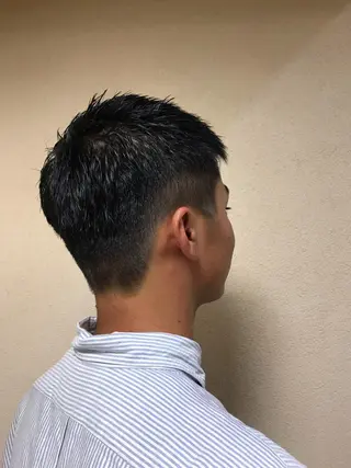 メンズ 透明感カラー・ 髪質改善🩵イケダのヘアスタイル