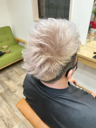 ショート メンズ miel hair 新宿店 【ミエル ヘアー】所属・新宿西口から徒歩5分 石橋卓典のヘアスタイル