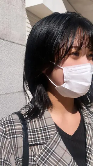 ミディアム カラー タカノ ノゾミのヘアスタイル