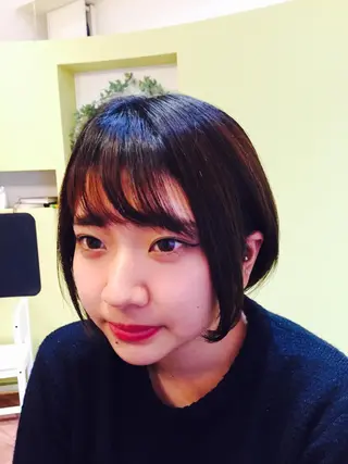 ショート カラー 鬼頭 洋吏のヘアスタイル