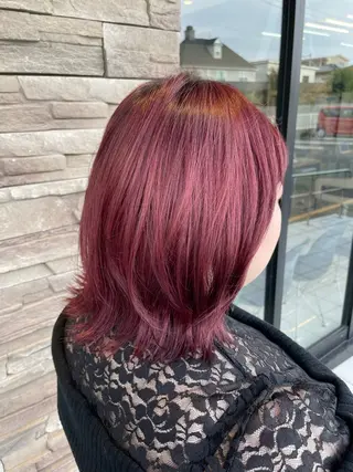 ショート カラー RAY Field 檜皮夢子のヘアスタイル