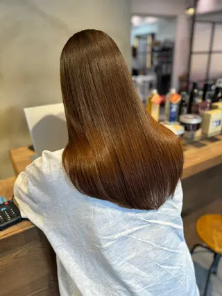 セミロング カラー ［パサつき改善］＊ 髪質改善ケアサロン＊のヘアスタイル