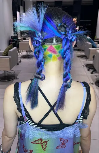 ロング カラー ヘアアレンジ stair:case所属・🫧髪質改善 ブリー チNo.1🫧油谷樹のヘアスタイル