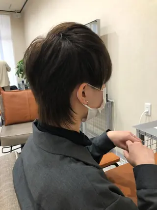 ショート カラー 佐々木 政徳のヘアスタイル