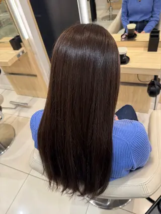 ロング カラー 🦊ᩚ髪質改善カラー 🦊ᩚ木幡のヘアスタイル