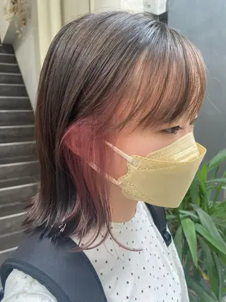 ミディアム nico🏁 rihoのヘアスタイル