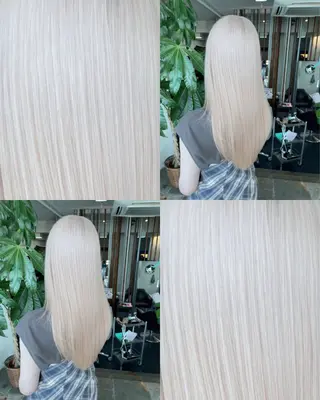 ロング カラー SARAJU所属・ハイトーンカラー/ SARAJU　なごむのヘアスタイル