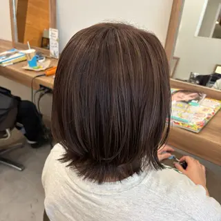 カラー 渡邊 玲来のヘアスタイル