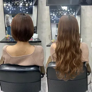 ロング カラー ヘアアレンジ ar+ ❤︎ maiのヘアスタイル