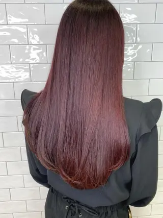 ロング もり まりものヘアスタイル