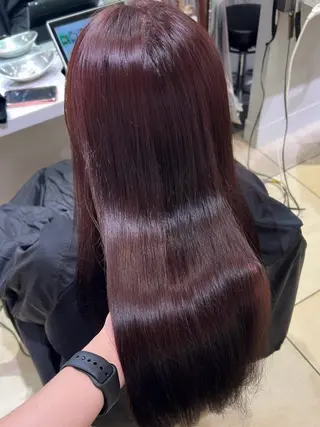 ロング カラー 𝐌𝐢𝐤𝐮/ オタク/暖色カラーのヘアスタイル