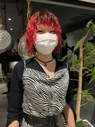 ミディアム zoey kego所属・zoey centuryのヘアスタイル