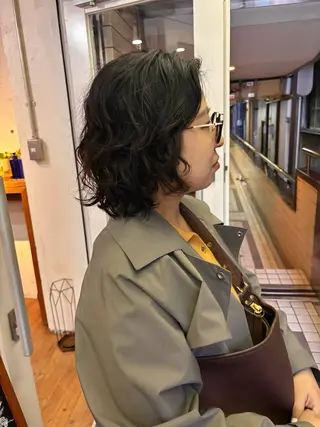 ミディアム パーマ kaito パーマ募集！🔵のヘアスタイル