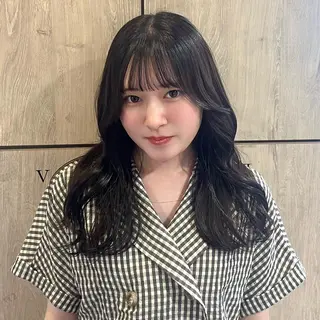 セミロング カラー 柔らかいcolor ¦韓国¦🩰マユ🩰のヘアスタイル