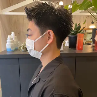メンズ 細沼 葵のヘアスタイル