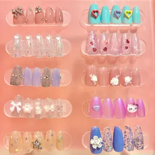 ネイル Alissa Nail所属・長さだし/新栄町駅 Alissaのネイルデザイン