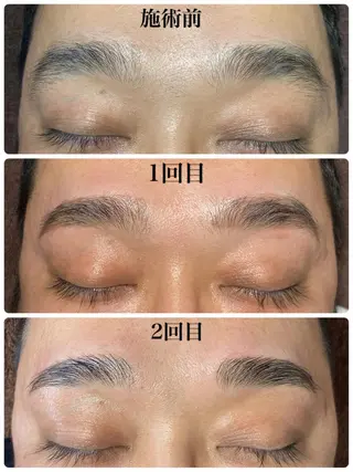 メンズ マツエク・マツパ アイブロウ yuzu所属・Yuzu sakiのマツエク・マツパデザイン