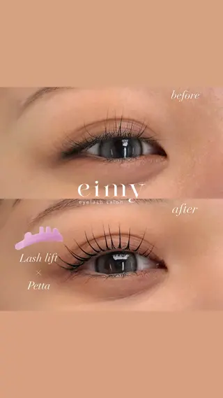 マツエク・マツパ 大阪梅田　eimy所属・miku 最新技術多数◎のマツエク・マツパデザイン