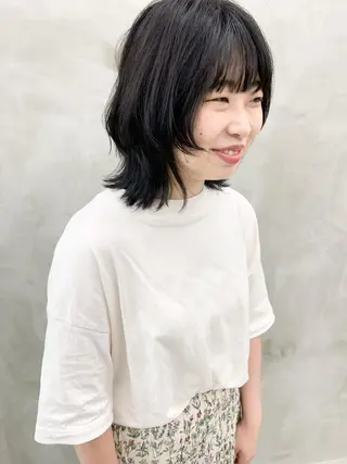 ミディアム SEED&beauty byFLAT所属・ヘッドスパ (女性限定)🍋モエのヘアスタイル