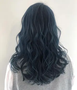 ロング カラー パーマ ヘアアレンジ メンズパーマの巨匠 鈴木純のヘアスタイル