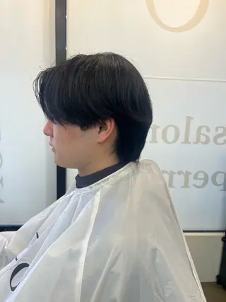 ショート パーマ メンズ 韓国風メンズ/毛流れ ヘアなら須田龍世のヘアスタイル