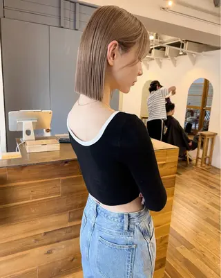 ミディアム siro所属・siro meruのヘアスタイル