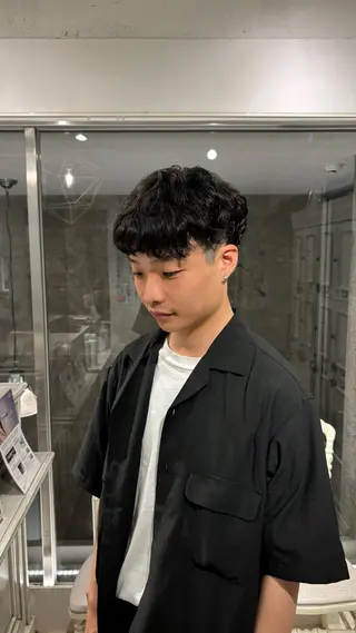 パーマ メンズ CreBiA   eyelash所属・CreBiA🎀 ayaのマツエク・マツパデザイン