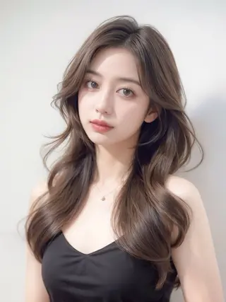 ロング 小村 誠也のヘアスタイル