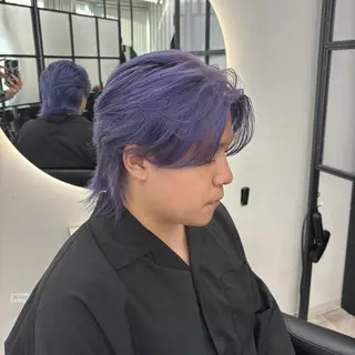 カラー メンズ Ren. 🦋デザインカラーのヘアスタイル