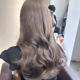 ロング カラー パーマ ヘアアレンジ 髪質改善/縮毛矯正 ダブルカラー/Youのヘアスタイル